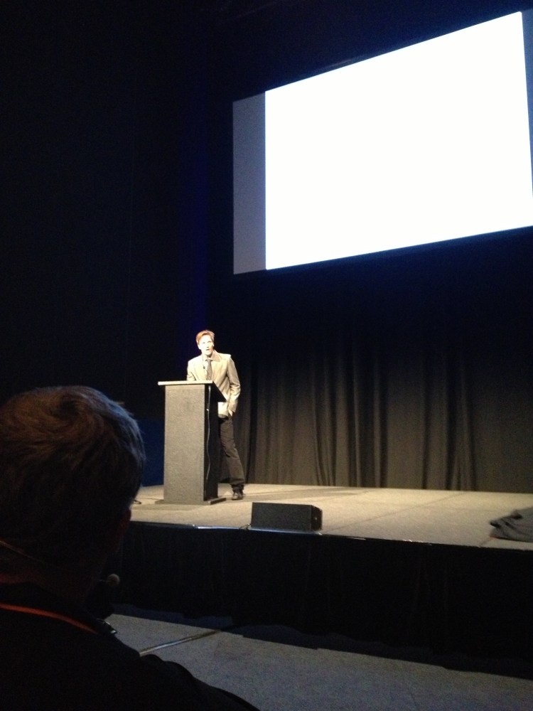 Oli Flower opens SMACC..or so he thinks!