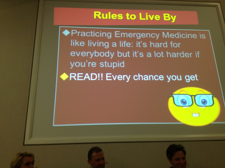 Joe Lex RUles to live by for EM