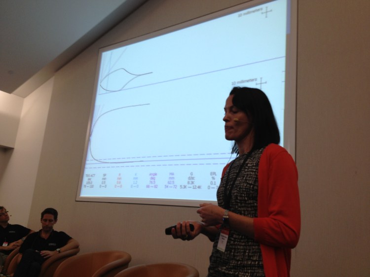 Dr Cath Hurn with TEG /ROTEM