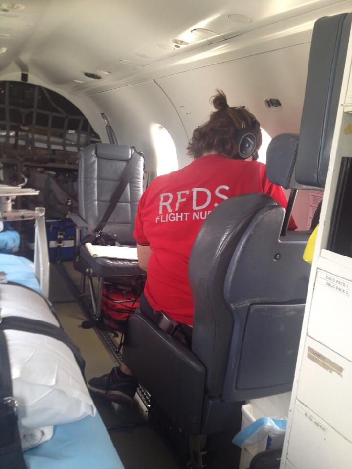 We have Flying Nurses in this mobile ER. They are awesome